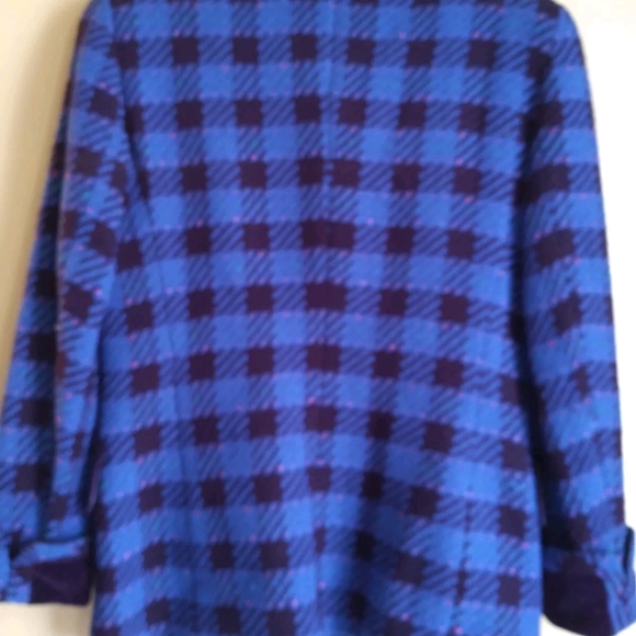 Vintage 1990s Escada By Margaretha Ley Wool Jacket Sz 38 - Picture 3 of 4